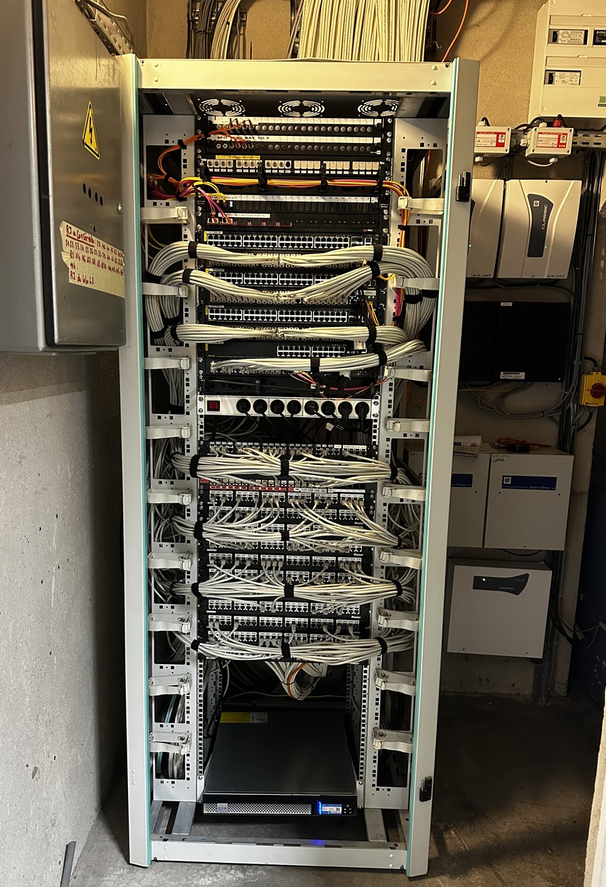 Réfection brassage baie informatique ENVT Toulouse